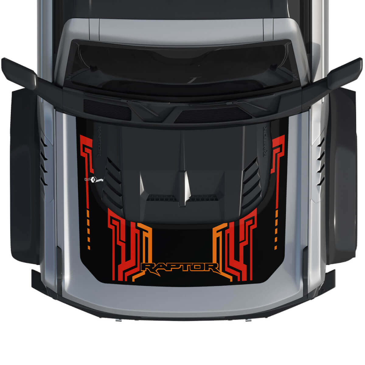 Hood Bronco Raptor Wrap Graphics Decal Sticker for Ford Bronco 3 colors