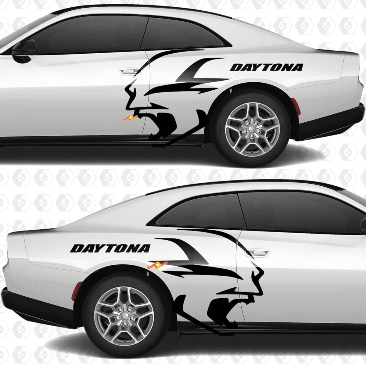 Banshee Daytona Kit Vinyl Decal Graphic for Dodge Charger Daytona
