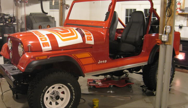 1983 - 84 Jeep Renegade YK JK XJ Vinyl Sticker Decals Kit