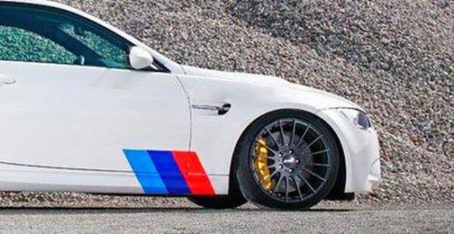 BMW M3 COLORS Stripes SIDE Sticker Decal BMW Motorsport M3 M5 M6 X5 E30 E36 E46 all