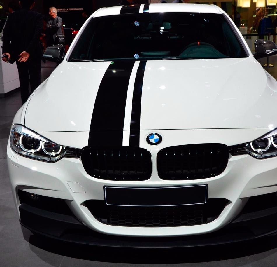 BMW Dual Stripes Rally Motorsport Kit Roof Hood Trunk Vinyl Decal Sticker e92 f30 g20