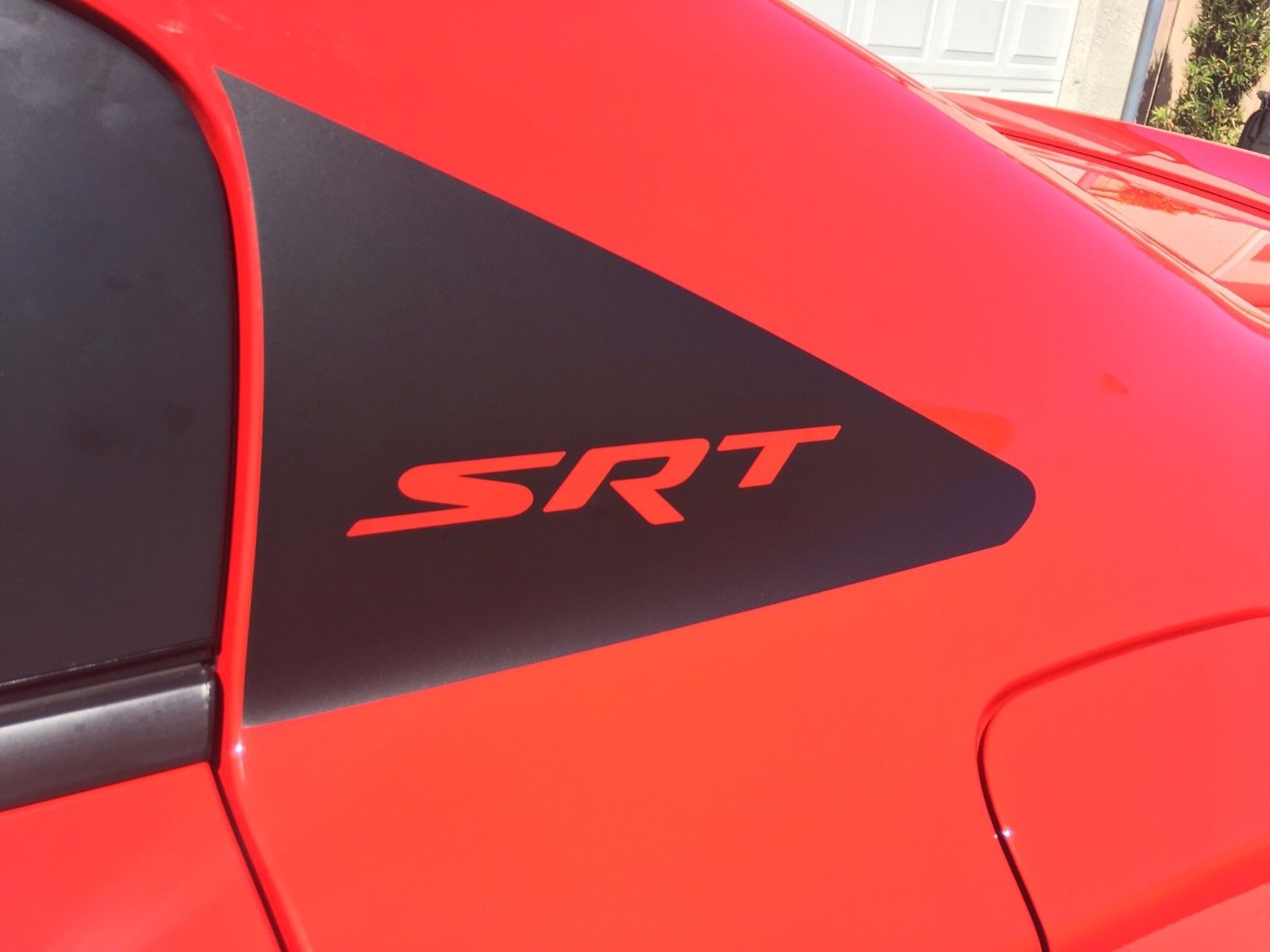 Dodge Charger SRT C Pillar Sticker Decal 2011 2012 2013 2014 2015 2016 2017 392 hellcat