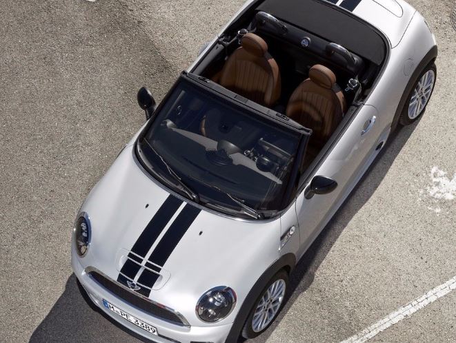 Mini John Cooper Works Roadster R59 Viper Sripe Decal dan stiker grafis
