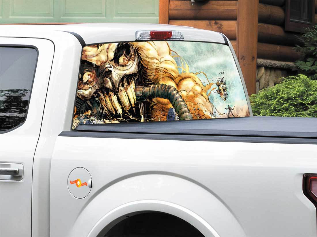 Mad Max Fury Road Immortan Joe Rear Window Decal Sticker Pick-up Truck SUV Car any size 