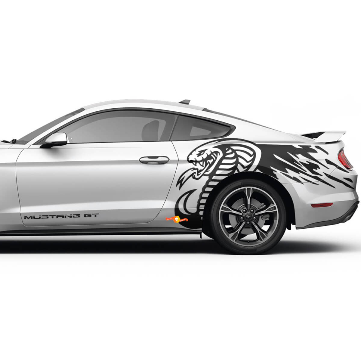 Cobra Side Decals Graphics Mustang GT Stickers for Ford Mustang