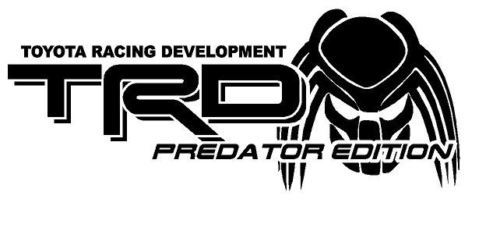 2 - Truck Car Sticker Decal - TRD Predator Sticker Decal - Vinyl Sticker Decal Outdoor vinyl