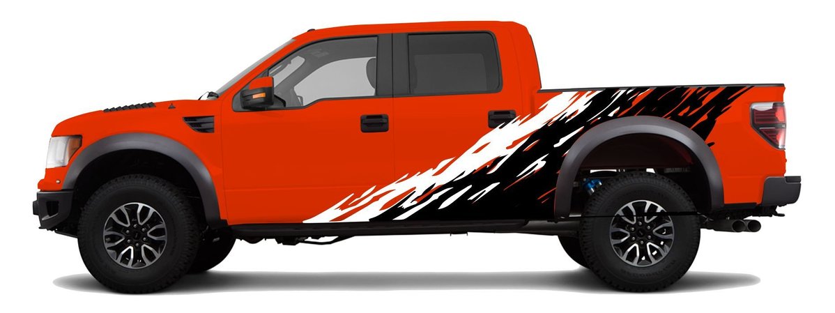 F-150 FORD RAPTOR MUD SPLATTER DECAL GRAPHICS STICKERS Vinyl Decal Graphic 2 Colors
