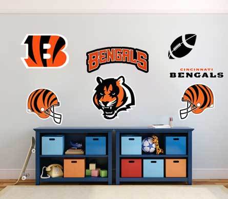 Cincinnati Bengals professional American football team National Football League (NFL) fan wall vehicle notebook etc decals stickers