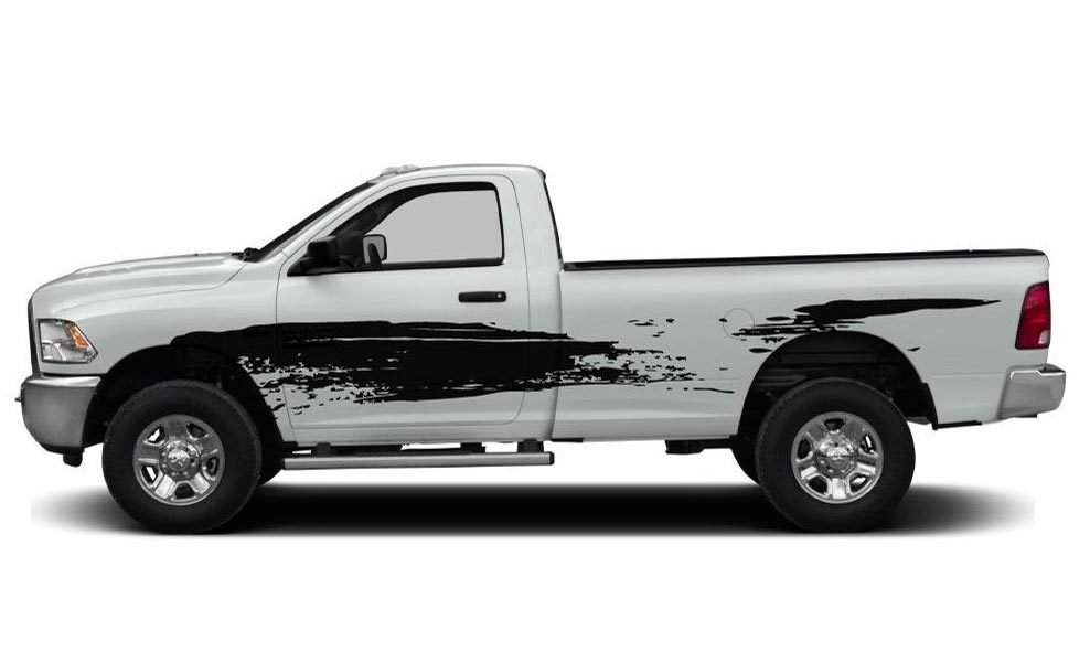 Mud Dirt Splatter Marks Lifted Graphic Decal Sticker Van Truck Vehicle 4 x 4 SUV