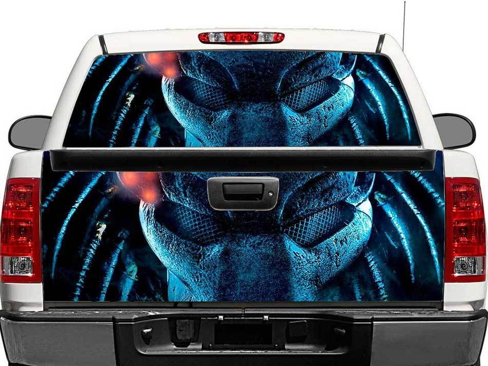 Predator Rear Window OR tailgate Decal Sticker Pick-up Truck SUV Car
