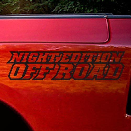 Dodge Ram Rebel Night Edition Side Truck Vinyl Sticker Decal Graphic Off Road Pickup