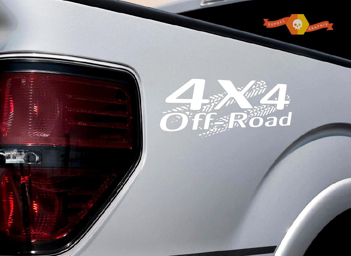 4x4 OFF ROAD ଟାୟର ଟ୍ରାକ୍ ଡିକାଲ୍ ଷ୍ଟିକର୍ ଟ୍ରକ୍ TRD ଟାକୋମା ଜିପ୍ ଡଜ୍ ଚେଭି ଫୋର୍ଡ୍ ଧୁଆଁ
