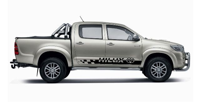 2X TOYOTA HILUX side stripes vinyl body decal sticker graphics premium quality