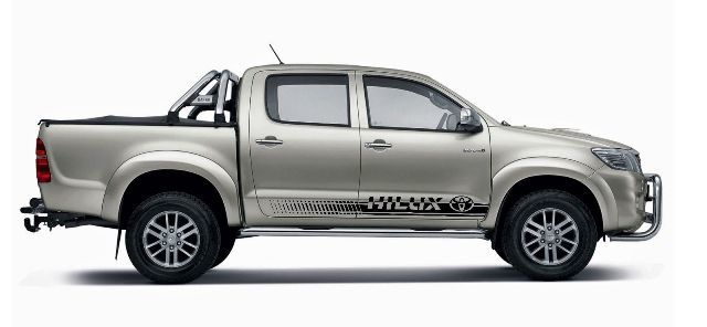 2X TOYOTA HILUX side stripes vinyl body decal sticker graphics premium quality
