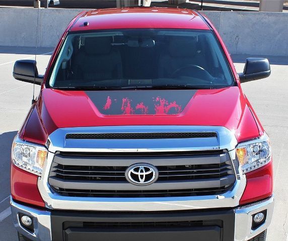 2015-2016 SHREDDER Truck Bed Hood Vinyl Graphics Any Colour Stickers Decals Stripe Toyota Tundra