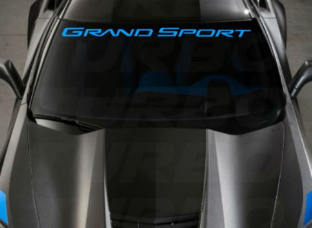Chevy Corvette Grand Sport c7 Windshield Sticker Decal c5 c6 c7