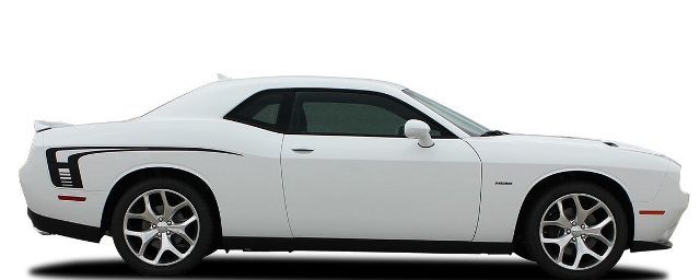 Hood Side Stripe CUDA STROBE Sticker Decal Vinyl Graphic 2008-2017 2018 Dodge Challenger