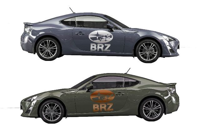 Special BRZ Car Truck Window Bumper Car Hood Car Roof Vinyl Decal Sticker