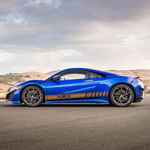 2X Multiple Color Graphics Acura NSX Symbol Car Racing Vinyl Decal Sticker