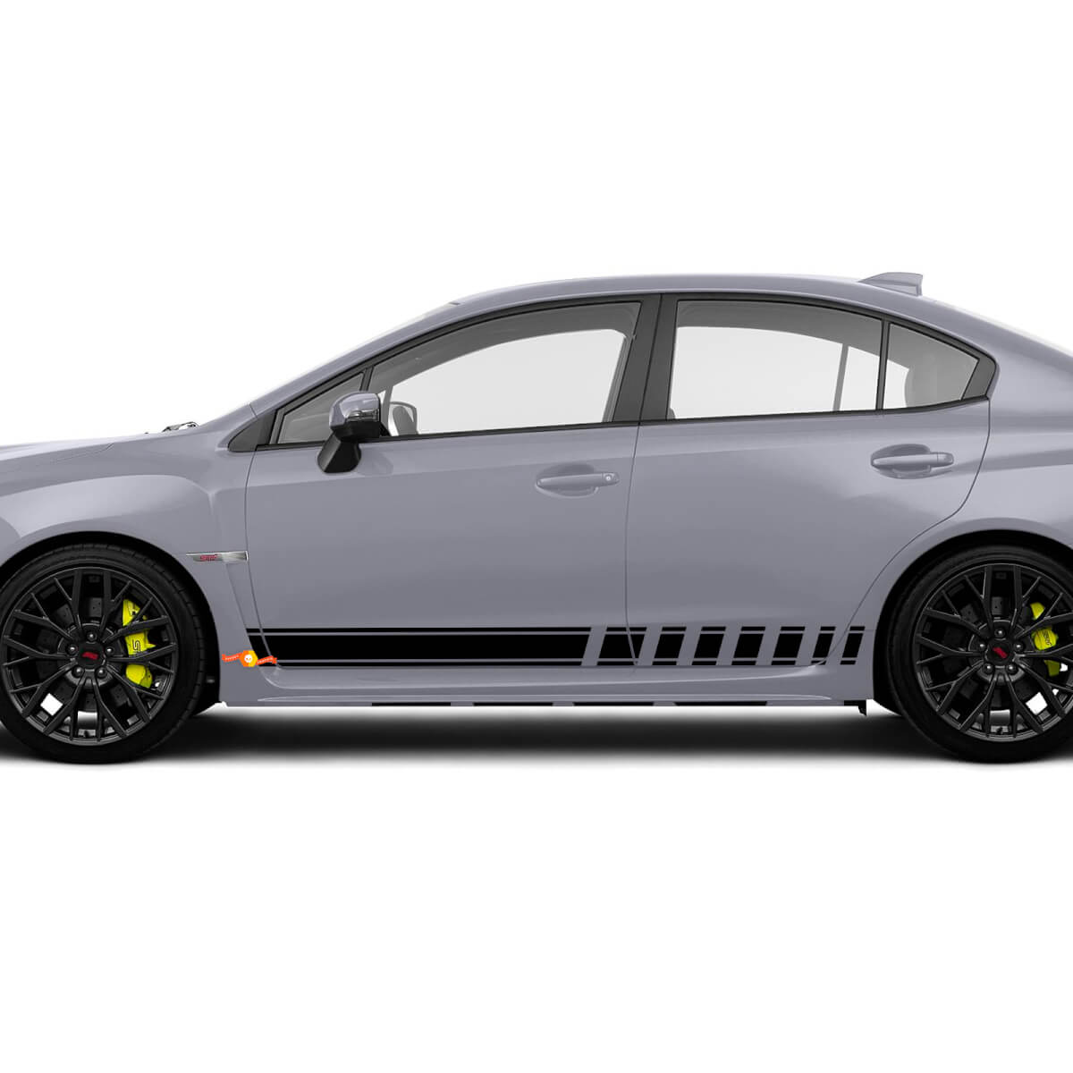 2X Multiple Color Graphics Racing Vinyl Decal Sticker fit Suba BRZ WRX IMPREZA Car