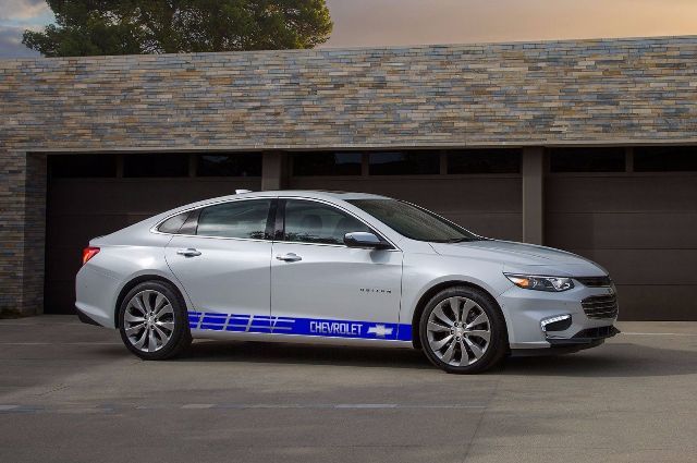 Multiple Color Graphic Malibu / Impala / Volt Car Racing Art Decal Sticker