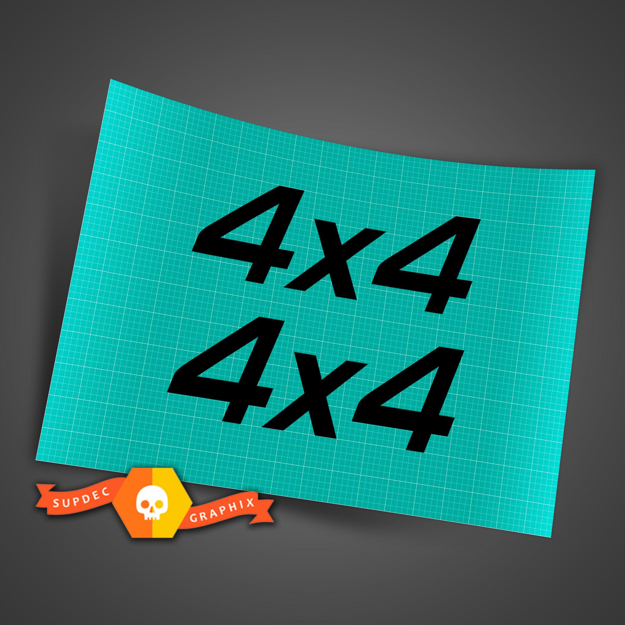 4x4 Jeep Decal Sticker truck Chevy ford GMC dodge Truck 