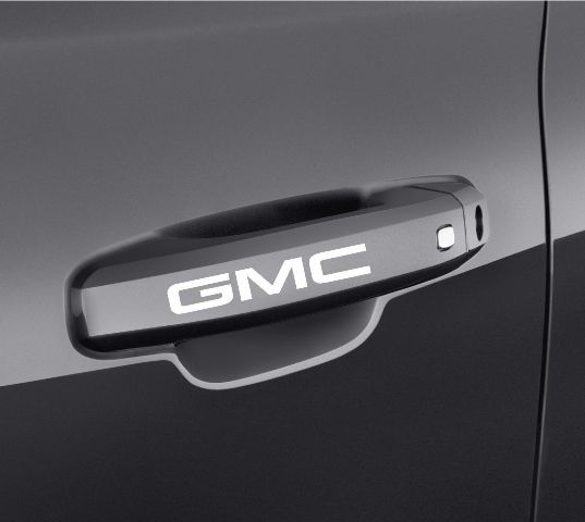 GMC DOOR HANDEL DECALS STICKERS 4