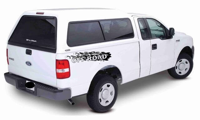 2pc - Off Road Decals - for F stickers Parts Z71 Chevy Silverado GMC Sierra 4x4