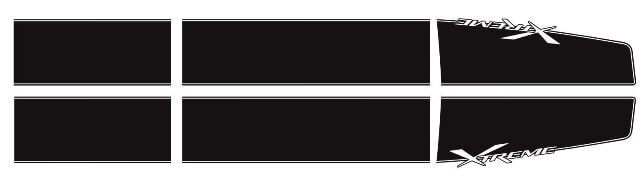 Chevrolet Colorado Rally Racing Extream Stripes kit S-10 GMC Canyon