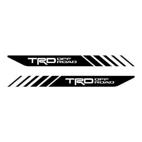 Tacoma Off Road Toyota TRD Truck 4x4 Decals Vinyl PreCut Stickers Bedside Set X2