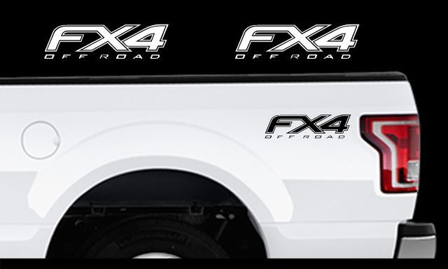 2010-2014 Ford F-150 Fx4 ଅଫ୍ ରୋଡ୍ ଟ୍ରକ୍ ବେଡ୍ ଡେକାଲ୍ ସେଟ୍ ଭିନିଲ୍ ଷ୍ଟିକର୍‌ଗୁଡ଼ିକ‌
