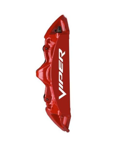 Viper Dodge Brake Caliper HIGH TEMP. Vinyl Decal Stickers Any Color 6 X