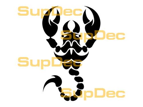Scorpion Vinyl Art Wall  Window Bathroom Sticker Decal #5