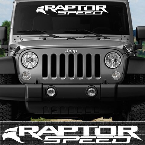 1 Raptor Decal Racing Speed Vinyl Stickers Decals #17 Fits Ford