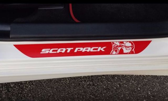 JEEP Trail Hawk Logo Style Vinyl Door Sill Stickers Decals 2014 2015 2016 2017 Trailhawk