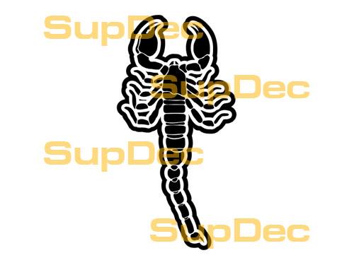 Scorpion Vinyl Art Wall  Window Bathroom Sticker Decal  #12