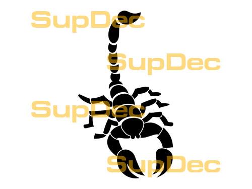 Scorpion Vinyl Art Wall  Window Bathroom Sticker Decal  #13