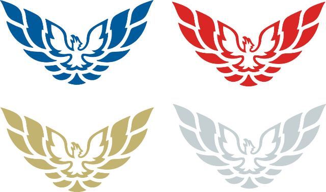 Pontiac Firebird Trans Am Formula Sail Panel Bird Graphic Stickers Decals 98-02