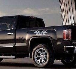 GMC Sierra 4x4 Sticker Decal kit For Right & Left sides vinyl