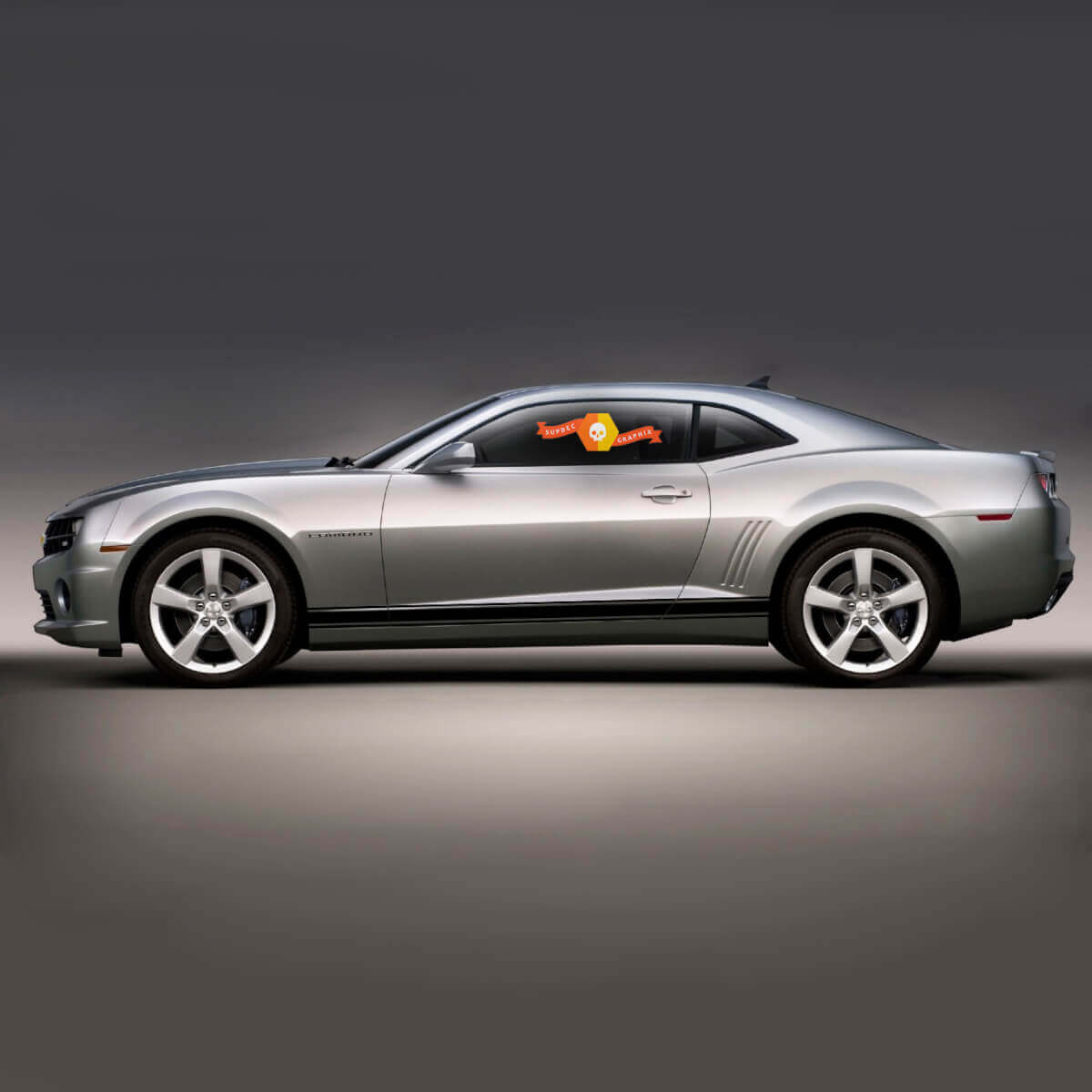 2010-2015 Chevrolet Camaro SS RS LS Rocker stripe stripes Stickers Decals graphics
