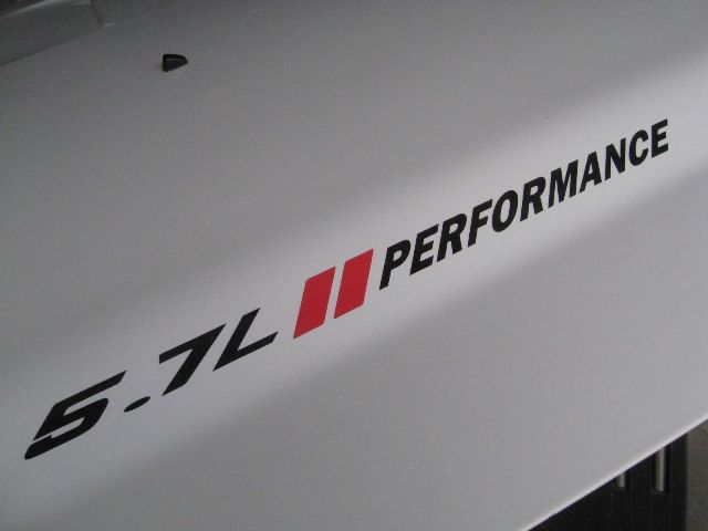 5.7L PERFORMANCE Hood Stickers Decals w/RED Stripes Dodge Ram 1500 2500 3500 Hemi V8