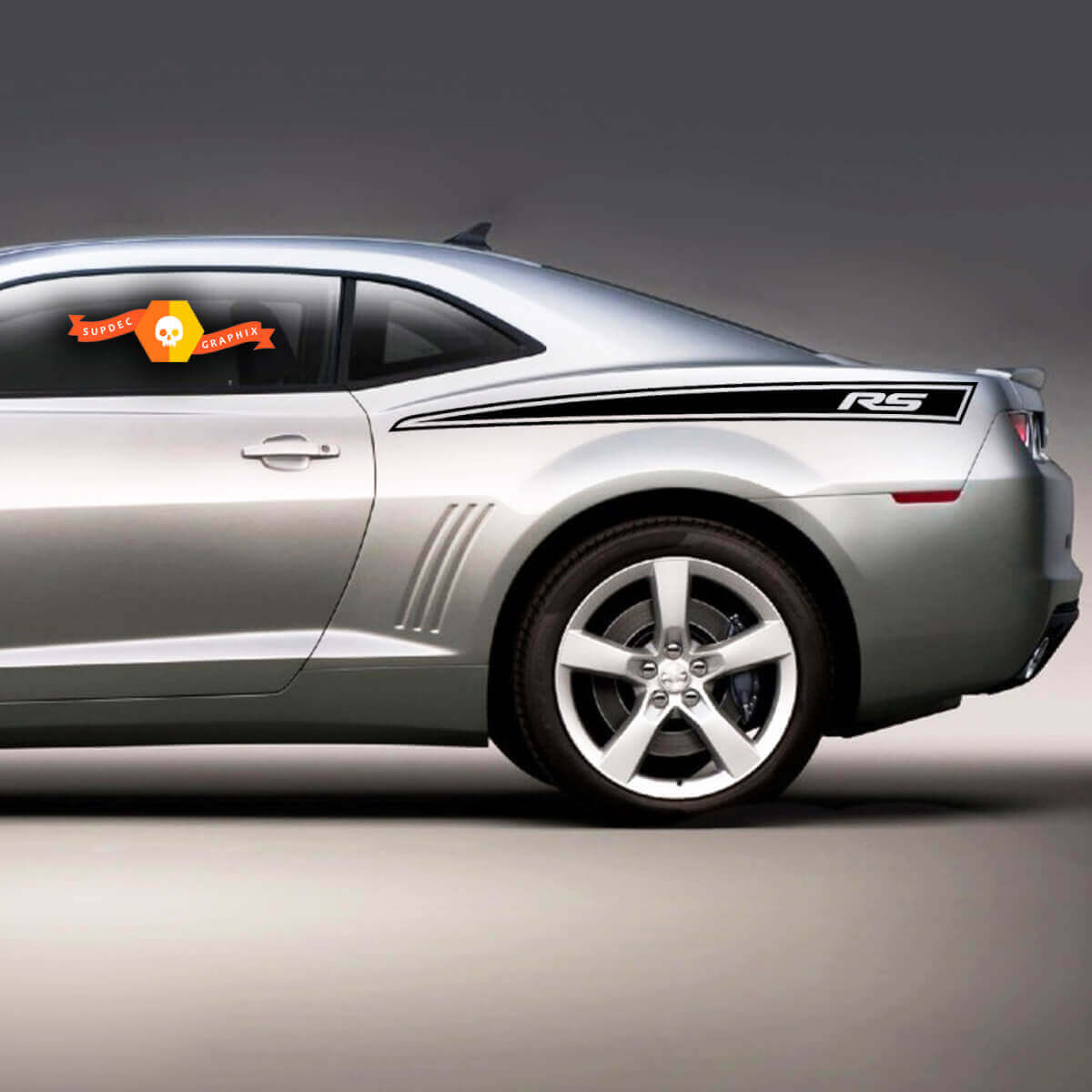 Quarter panel decal Stickers Decals stripe stripes fits 2010-13 Camaro SS RS