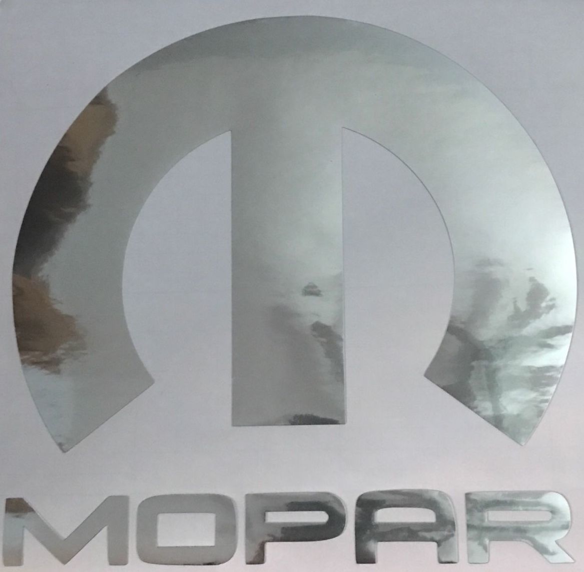 Chrome Dodge Hellcat Body Sticker Decal Big For Hood Windows Challenger Charger Mopar Logo New