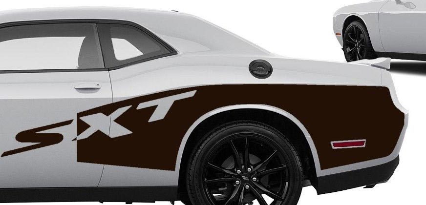 Custom 2018 CHALLENGER BILLBOARD Stickers Decals Graphics Vinyl HEMI MOPAR SXT DODGE 3.6L