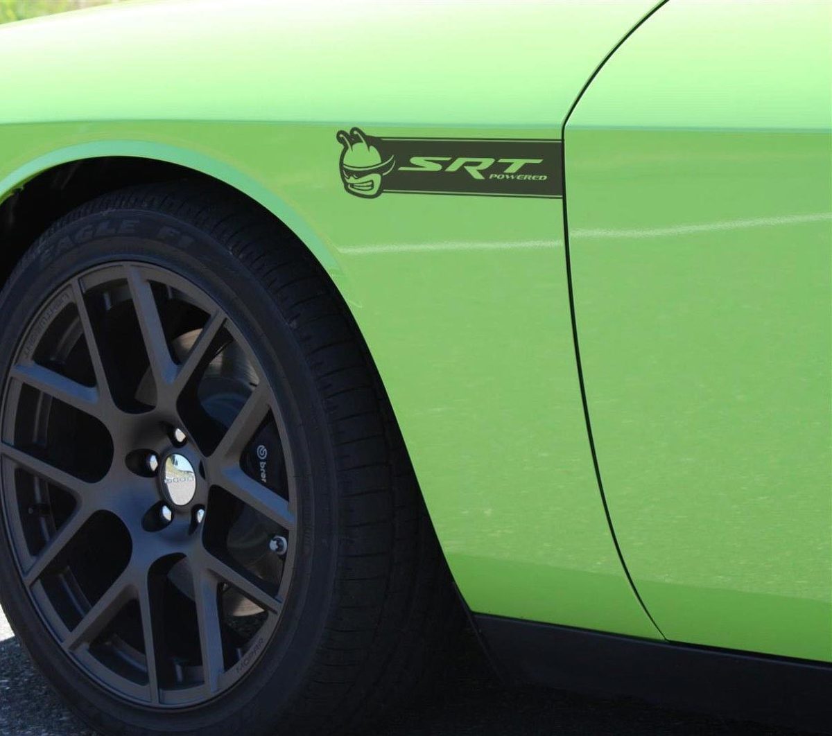 New! SCAT PACK Challenger Fender Badge Stickers Decals 2015 2016 2017 2018 Dodge Scatpack