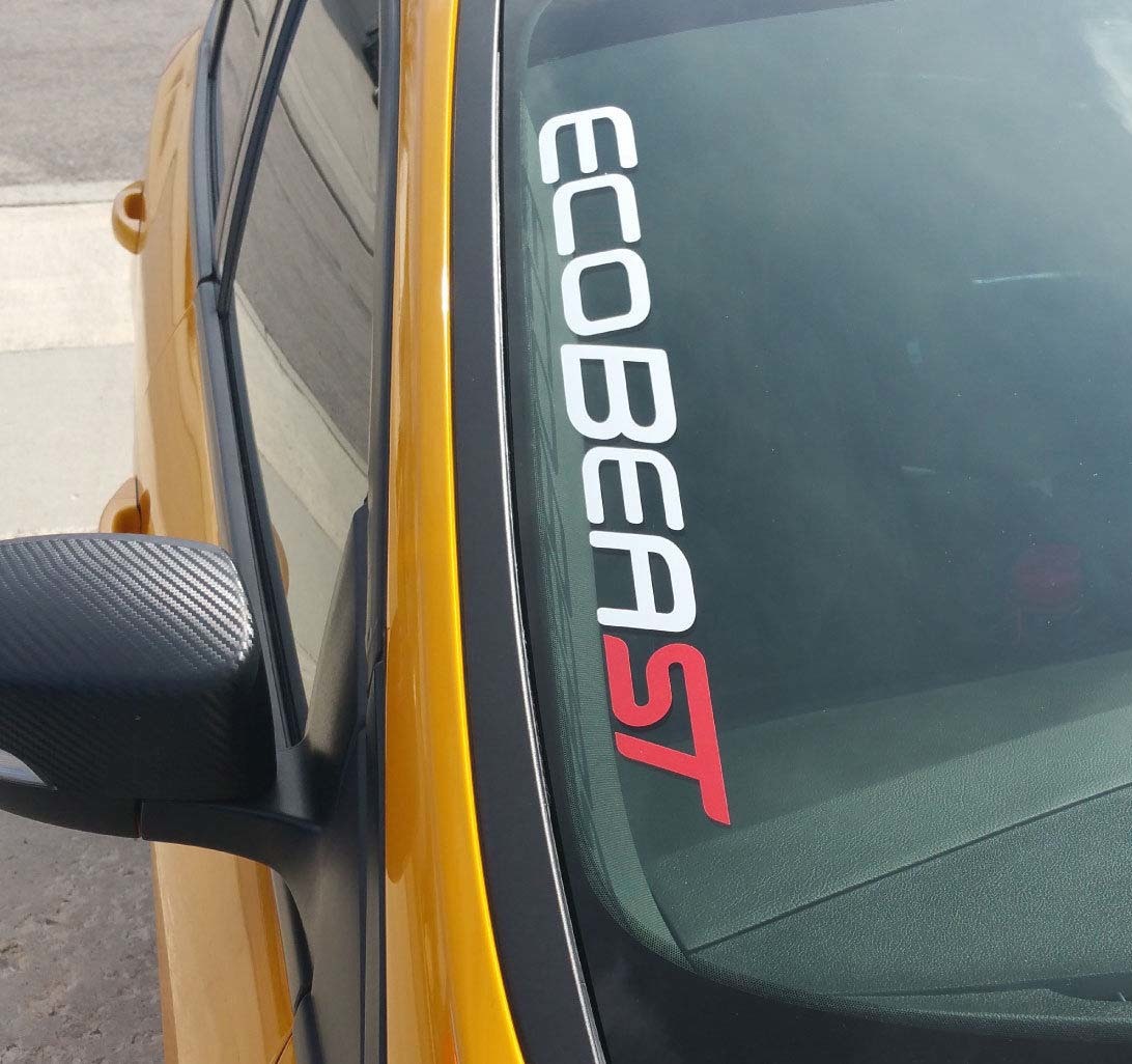 Ford Focus Fiesta St Ecobeast St Vinyl Sticker Decal Graphics Side Windshield Ecoboost