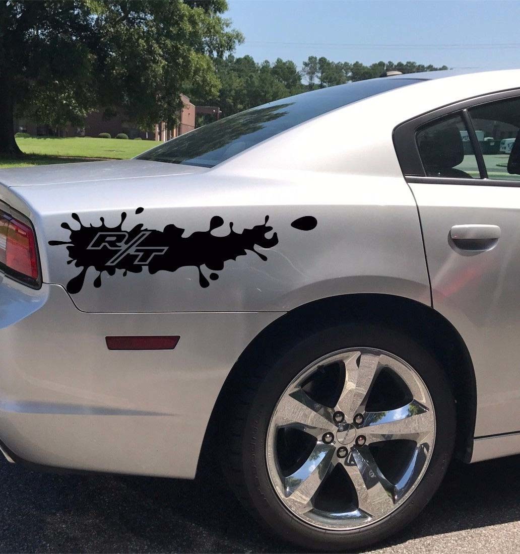 2 SRT8 Dodge charger back vinyl sticker decals Hemi mopar Graphics logo RT power
