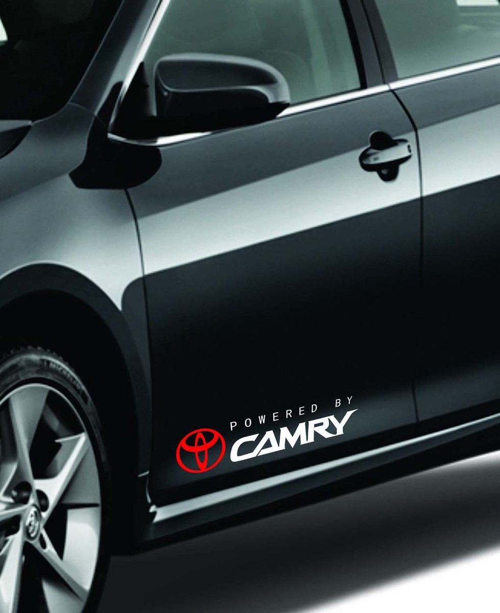 Sticker Decal Vinyl Graphics Fits TOYOTA Camry LE XLE SE 2000 to 2019 Fender Sticker Decal