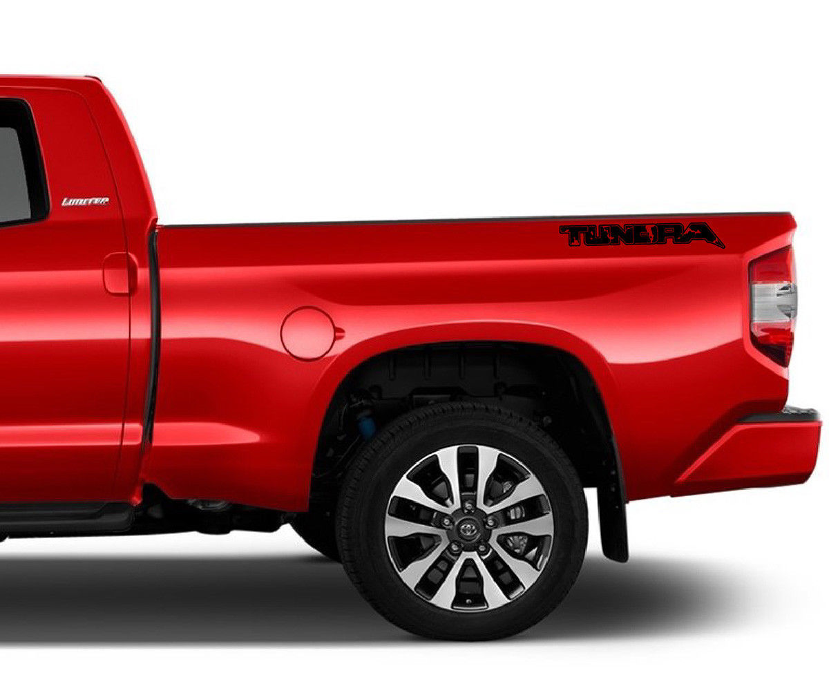 Tundra Raptor Style Bed Sticker Decal (Solid Color)