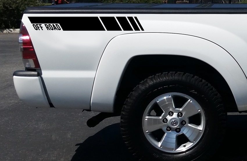 OFF ROAD Side Stripe Rocker Panel Sticker Decal vinyl fits Toyota 4runner tacoma TS1
